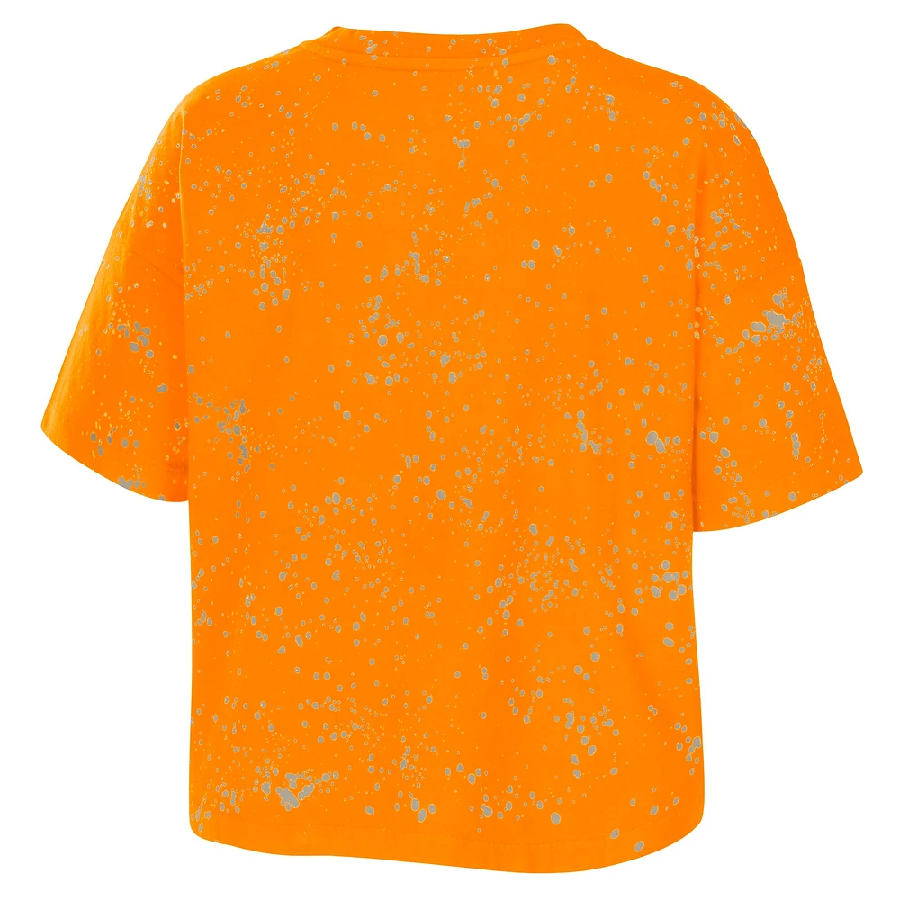 Women's WEAR by Erin Andrews Tennessee Orange Volunteers Splatter T-Shirt