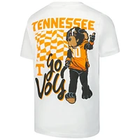 T-shirt hyperlocal premium à damier avec mascotte des jeunes bénévoles du Tennessee