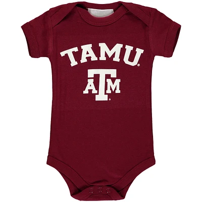 Body bébé bordeaux Texas A&M Aggies Arch & Logo