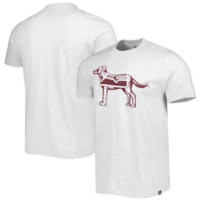 T-shirt '47 gris chiné Texas A&M Aggies Premier Franklin pour homme