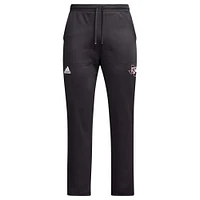 Men's adidas Black Texas A&M Aggies Open Hem AEROREADY Pants
