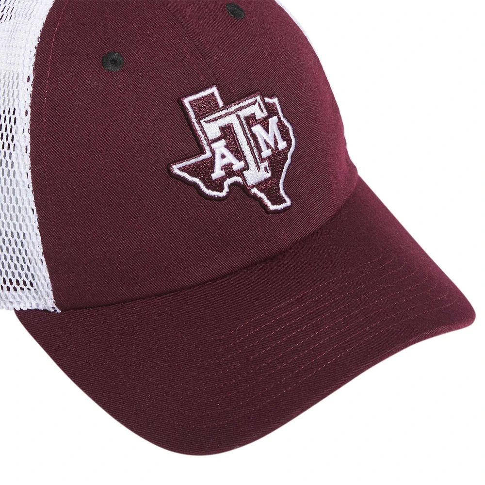 Men's adidas Maroon Texas A&M Aggies Mascot Slouch Trucker Adjustable Hat