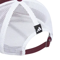 Men's adidas Maroon Texas A&M Aggies Mascot Slouch Trucker Adjustable Hat