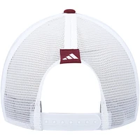 Men's adidas Maroon Texas A&M Aggies Phrase Foam Front Trucker Adjustable Hat