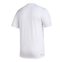 Men's adidas White Texas A&M Aggies Football Practice AEROREADY Pregame T-Shirt