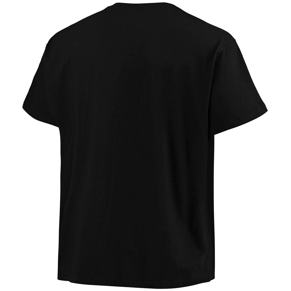 Men's Champion Black Texas A&M Aggies Big & Tall Arch Over Wordmark T-Shirt