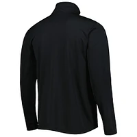 Men's Champion Black Texas A&M Aggies Textured Quarter-Zip Jacket