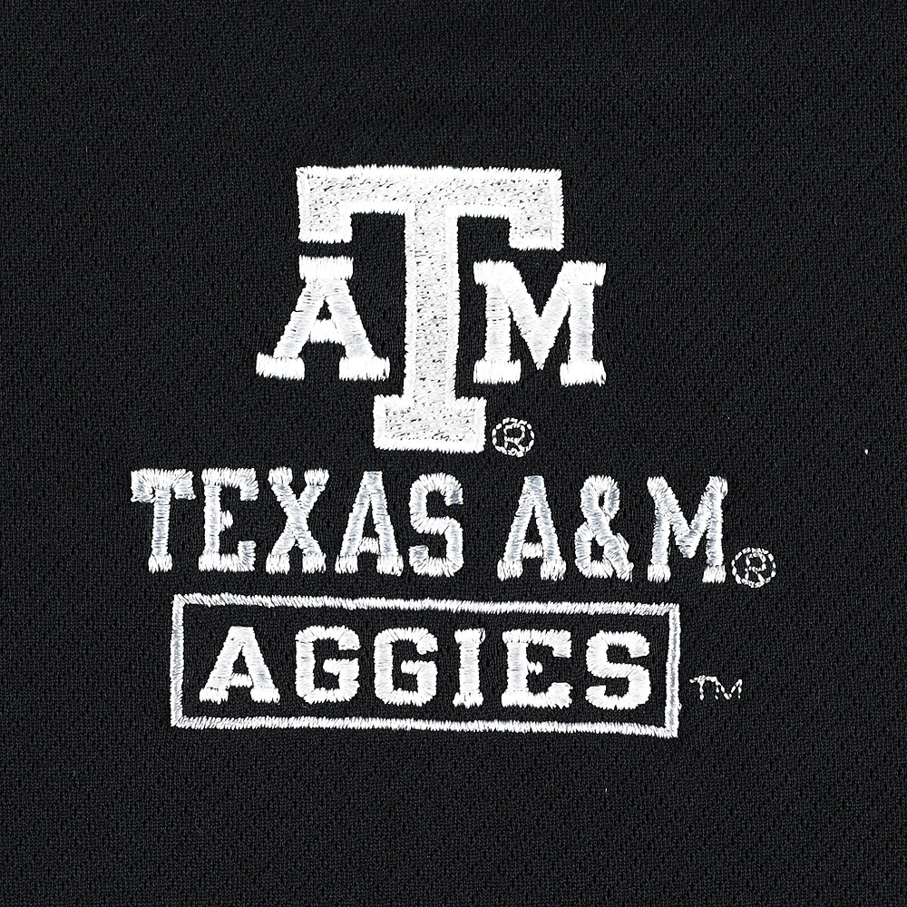 Men's Champion Black Texas A&M Aggies Textured Quarter-Zip Jacket