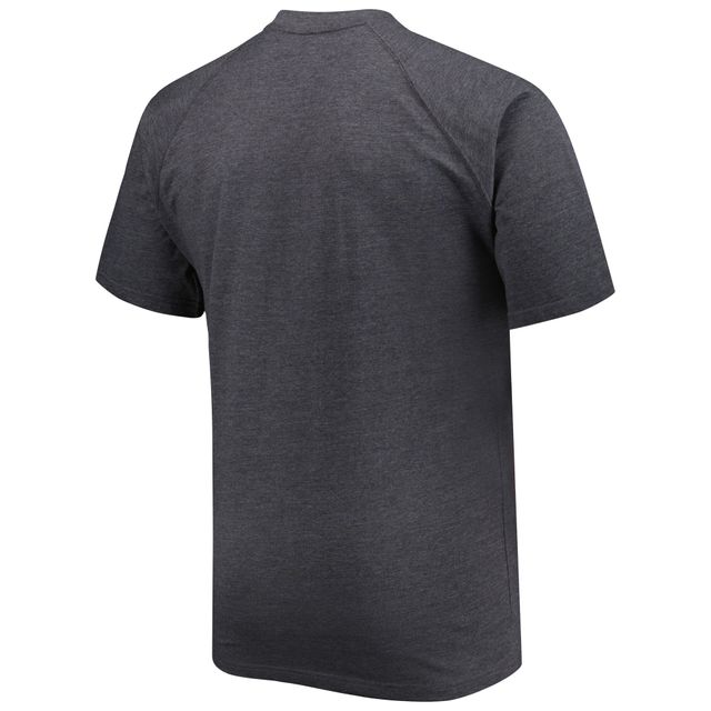 T-shirt raglan anthracite Texas A&M Aggies Big & Tall pour homme