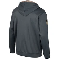 Men's Colosseum Charcoal Texas A&M Aggies OHT Military Appreciation Pullover Hoodie