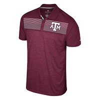 Men's Colosseum Maroon Texas A&M Aggies Big & Tall Langmore Polo