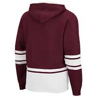 Men's Colosseum Maroon Texas A&M Aggies Lace Up 3.0 Pullover Hoodie