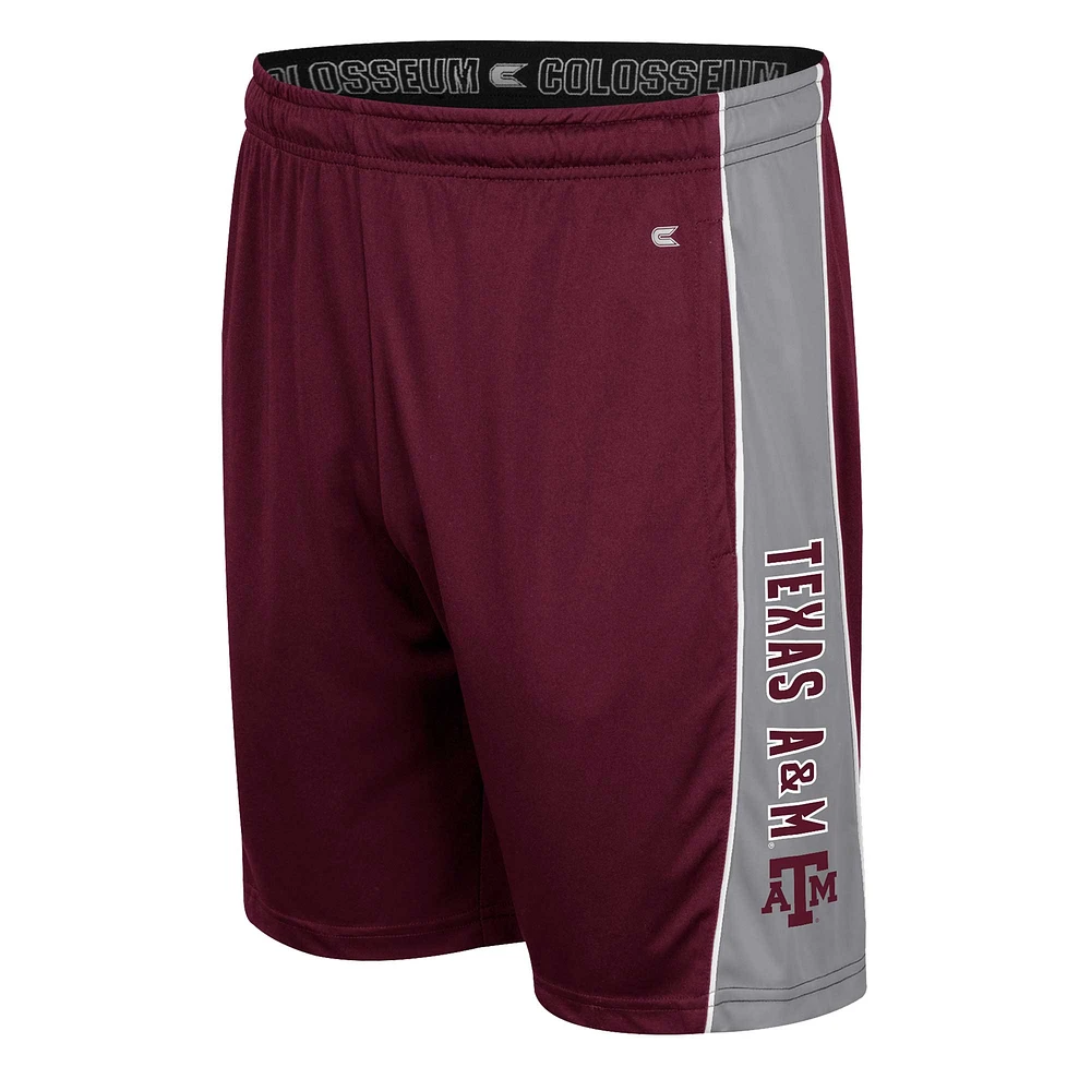 Men's Colosseum Maroon Texas A&M Aggies Panel Shorts
