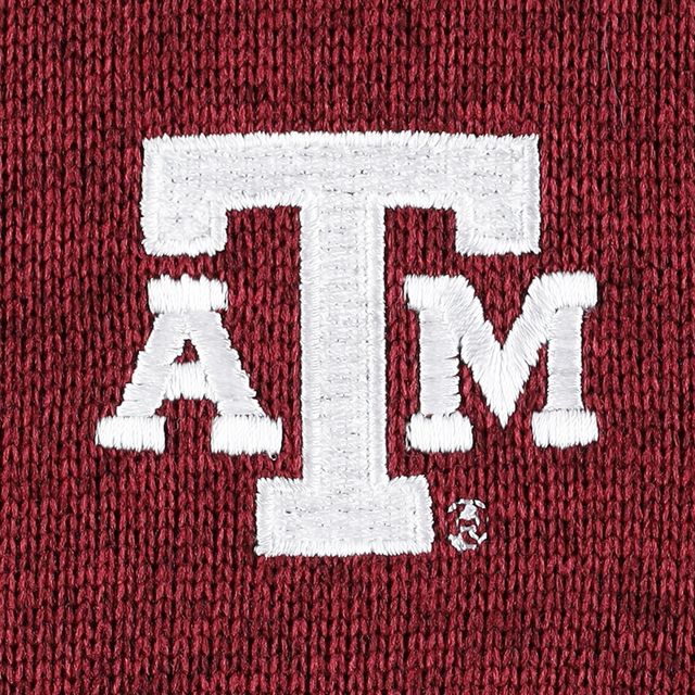 Haut à demi-zip raglan Texas A&M Aggies Canyon Point Columbia marron pour homme