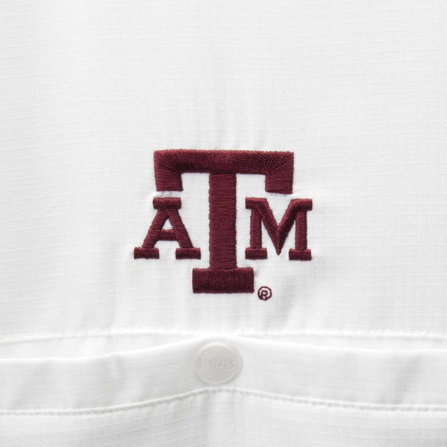 Chemise blanche Columbia Texas A&M Aggies PFG Tamiami pour homme