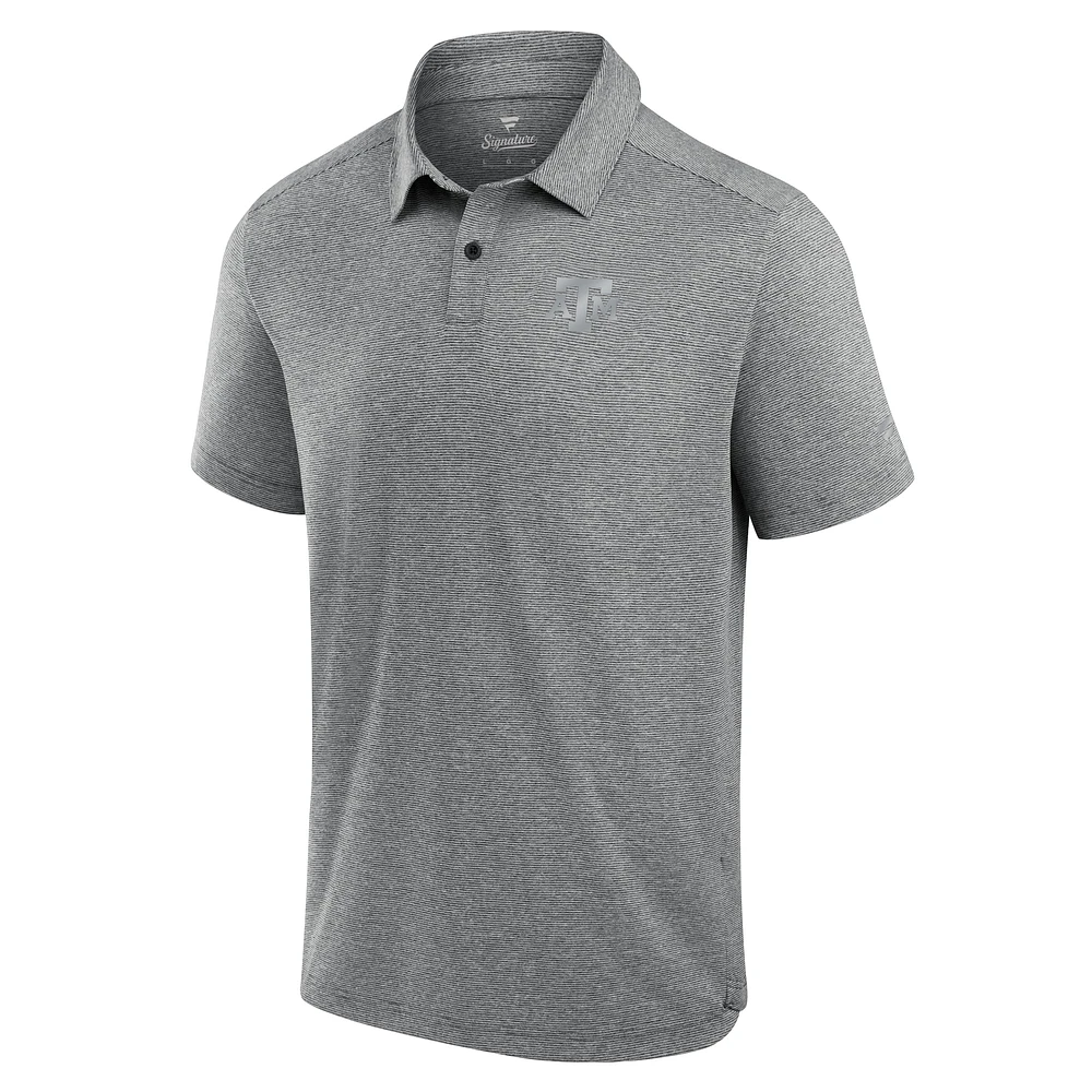Men's Fanatics Charcoal Texas A&M Aggies Performance Polo
