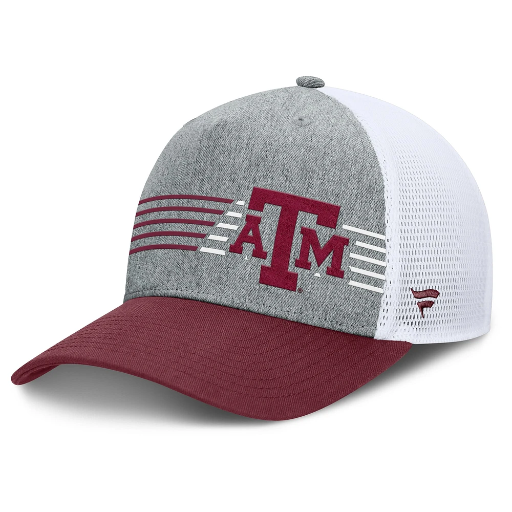Casquette ajustable Fanatics pour hommes, gris chiné/marron