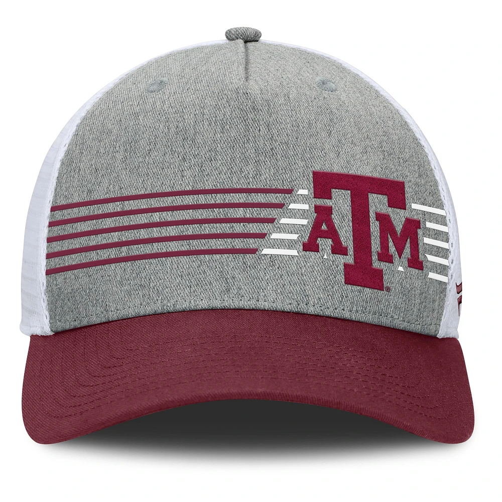 Casquette ajustable Fanatics pour hommes, gris chiné/marron