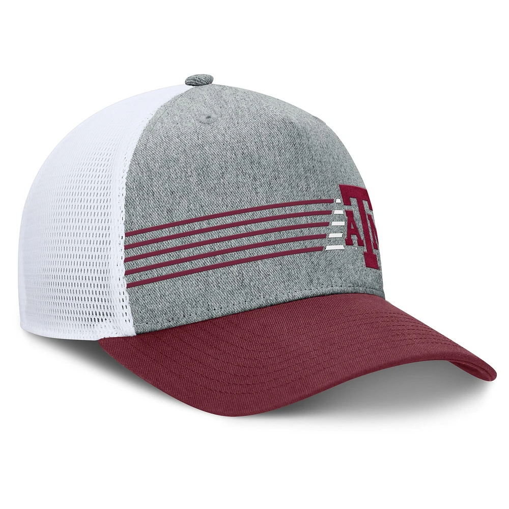 Casquette ajustable Fanatics pour hommes, gris chiné/marron