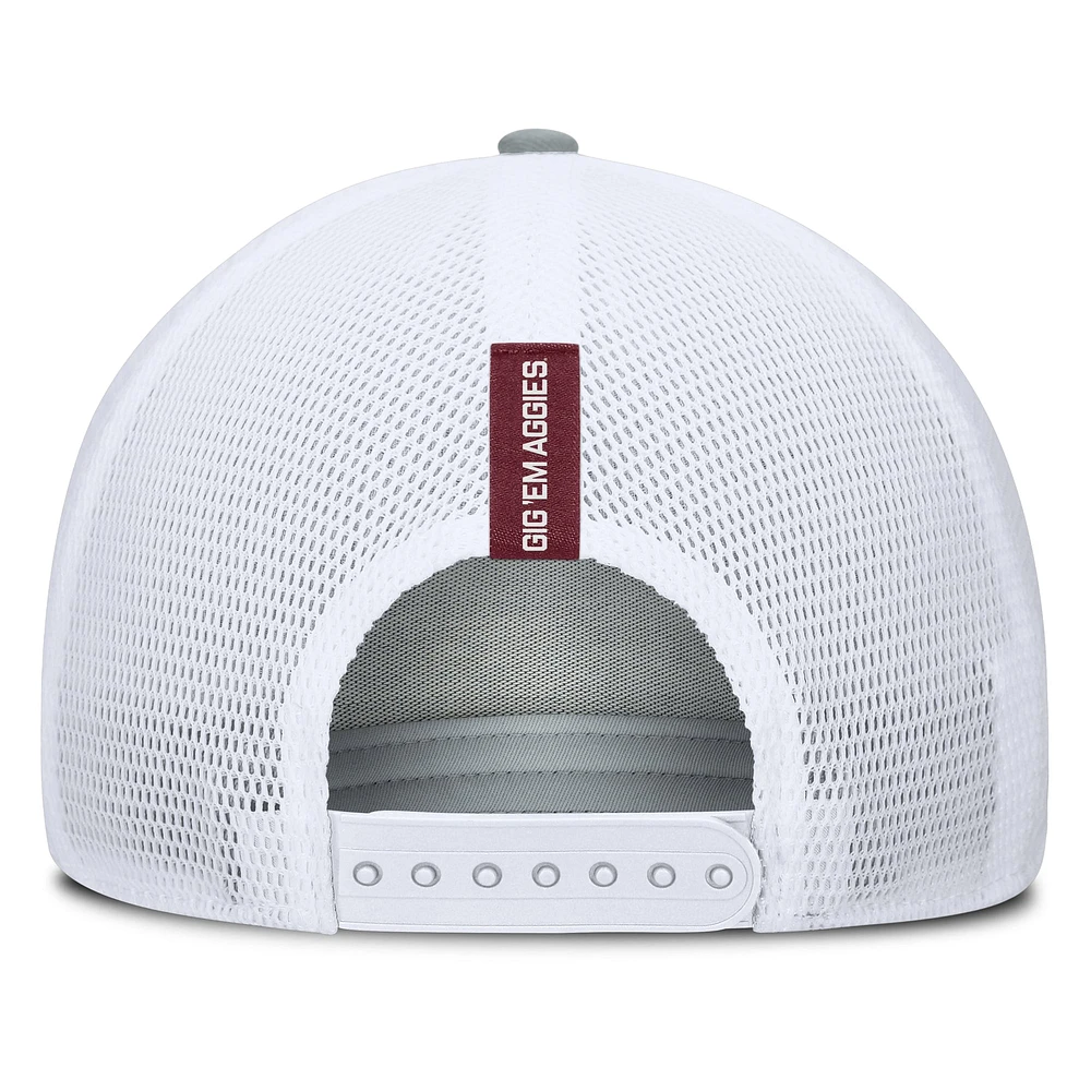 Casquette ajustable Fanatics pour hommes, gris chiné/marron