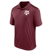 Men's Fanatics Maroon Texas A&M Aggies Left Side Block Polo