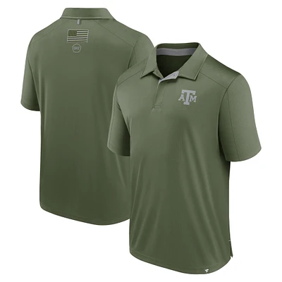 Polo Fanatics pour homme, couleur olive, Texas A&M Aggies OHT Defender