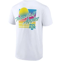 Men's Fanatics White Texas A&M Aggies High Hurdles T-Shirt