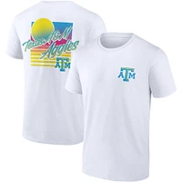 Men's Fanatics White Texas A&M Aggies High Hurdles T-Shirt