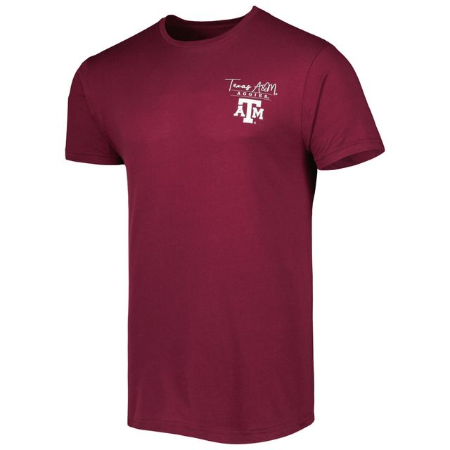 T-shirt grenat Texas A&M Aggies Hyperlocal pour homme