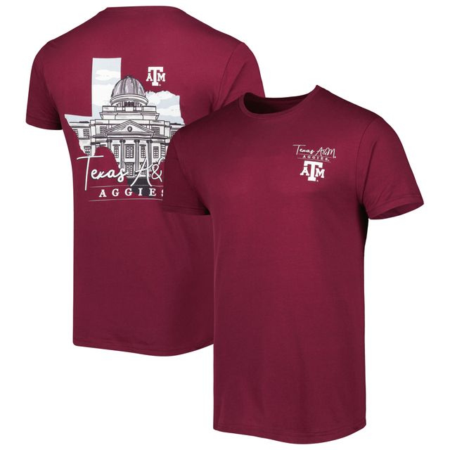 T-shirt grenat Texas A&M Aggies Hyperlocal pour homme