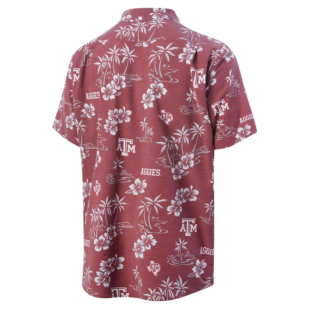 Men's Reyn Spooner Maroon Texas A&M Aggies Classic Button-Up Shirt