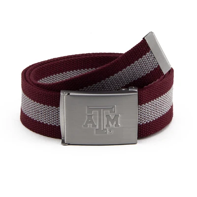 Ceinture en tissu Texas A&M Aggies pour homme