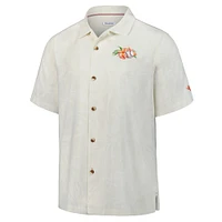 Men's Tommy Bahama White Texas A&M Aggies Grand Slam Bay Camp Button-Up Shirt