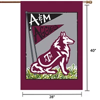 Texas A&M Aggies 28" x 40" Double-Sided House Flag