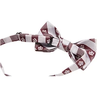 Texas A&M Aggies Check Bow Tie