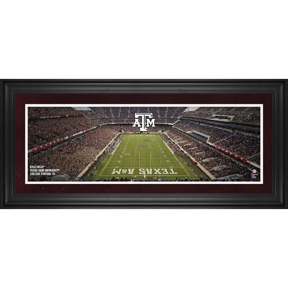Texas A&M Aggies Framed 10" x 30" Kyle Field Panoramic Photograph