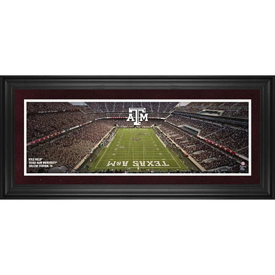 Texas A&M Aggies Framed 10" x 30" Kyle Field Panoramic Photograph