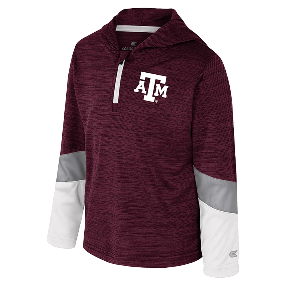 Toddler Colosseum Maroon Texas A&M Aggies Rylos Quarter-Zip Windshirt