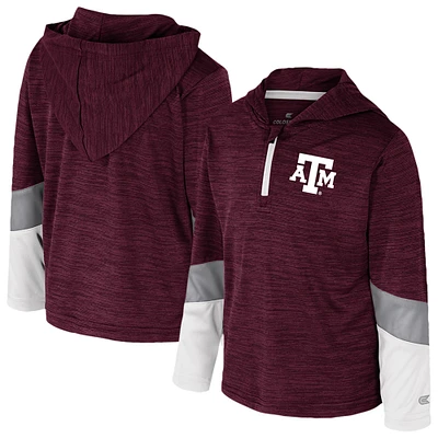 Coupe-vent zippé Rylos pour tout-petits, coloris marron, Colosseum Texas A&M Aggies