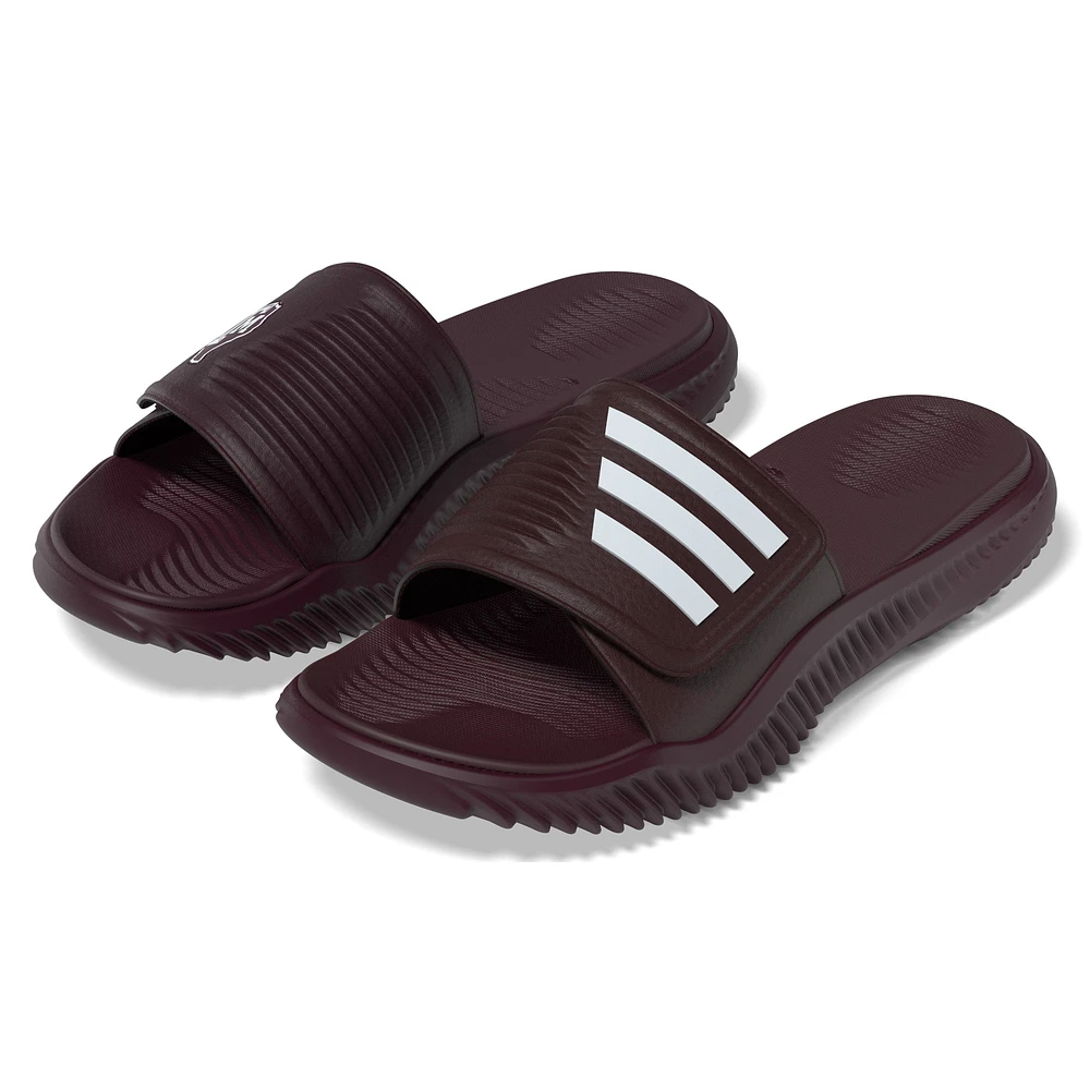 Unisex adidas  Maroon Texas A&M Aggies Alphabounce 2.0 Slide Sandals