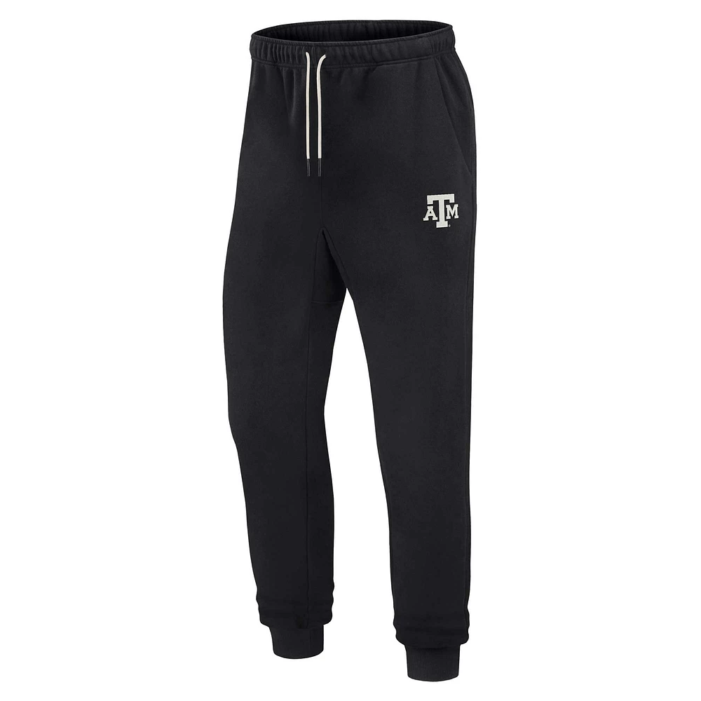 Unisex Fanatics Black Texas A&M Aggies Elements Super Soft Fleece Jogger