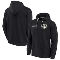 Unisex Fanatics Black Texas A&M Aggies Elements Super Soft Fleece Pullover Hoodie