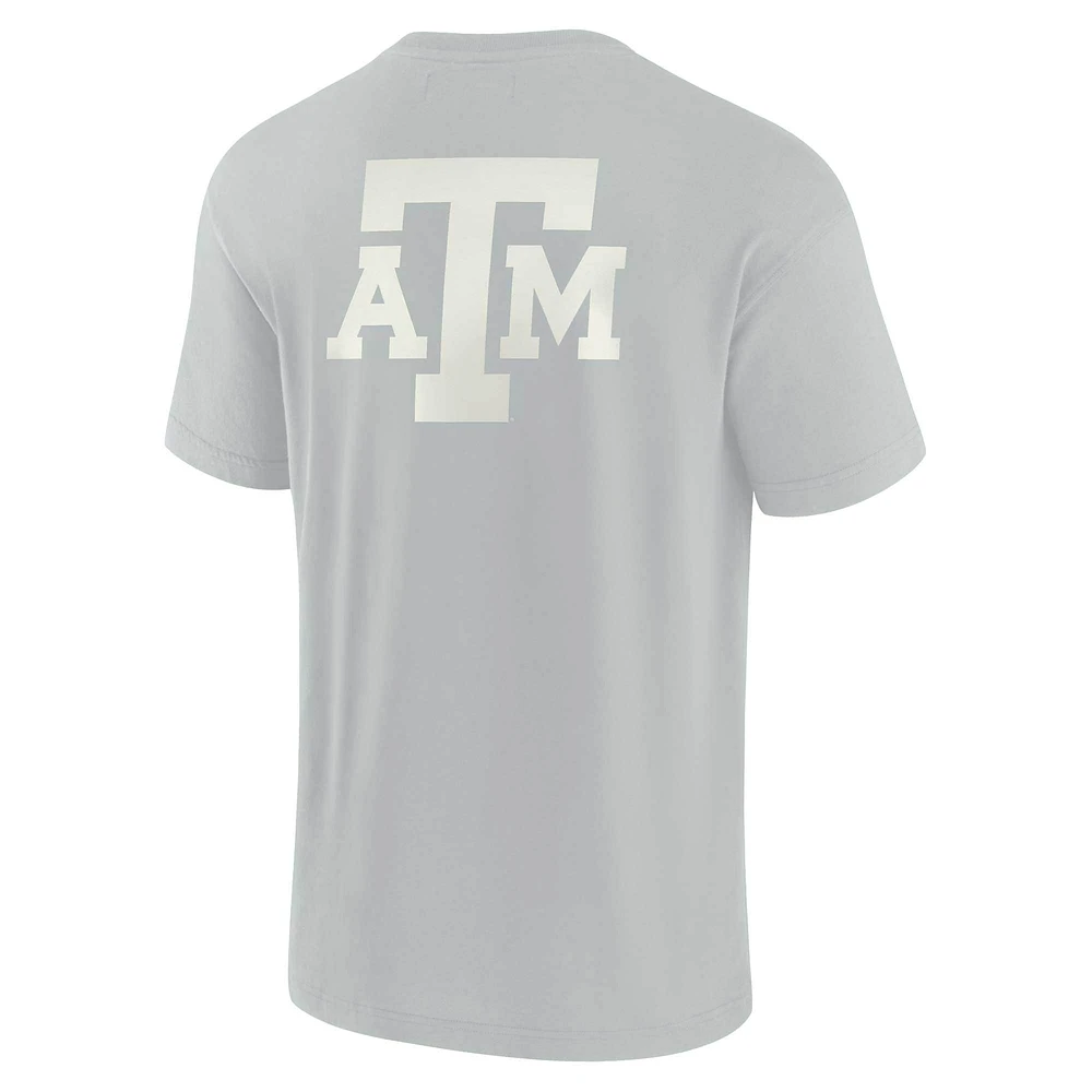 Unisex Fanatics Gray Texas A&M Aggies Elements Super Soft Short Sleeve T-Shirt