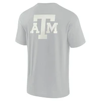 Unisex Fanatics Gray Texas A&M Aggies Elements Super Soft Short Sleeve T-Shirt