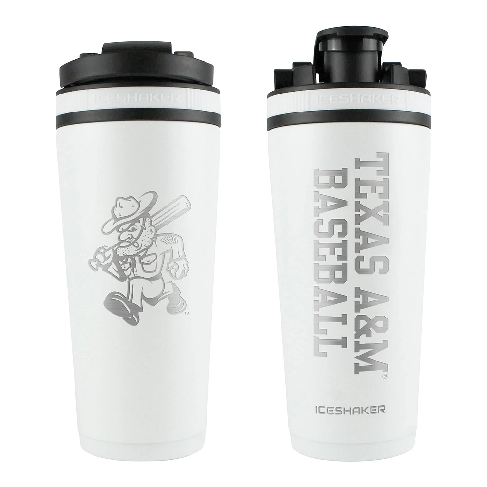 WinCraft Texas A&M Aggies Ol' Sarge Baseball 26oz. Ice Shaker Bottle