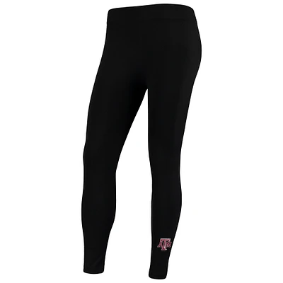 Legging en polaire Texas A&M Aggies ZooZatz pour femme, noir