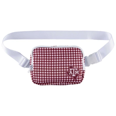 ZooZatz Texas A&M Aggies Sac banane à carreaux vichy