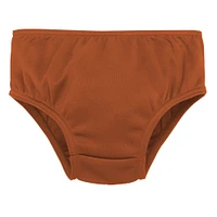 Girls Toddler Burnt Orange/White Texas Longhorns Two-Piece Cheer Captain Jumper Dress & Bloomers Set