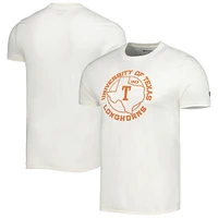 Men's Champion White Texas Longhorns Vault State Tri-Blend T-Shirt