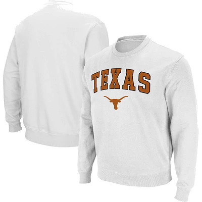 Sweat Colosseum Texas Longhorns Arch & Logo pour homme, blanc